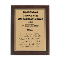 Glastrophäen Wibeke