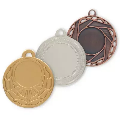 Medalhas com 2,5cm dístico