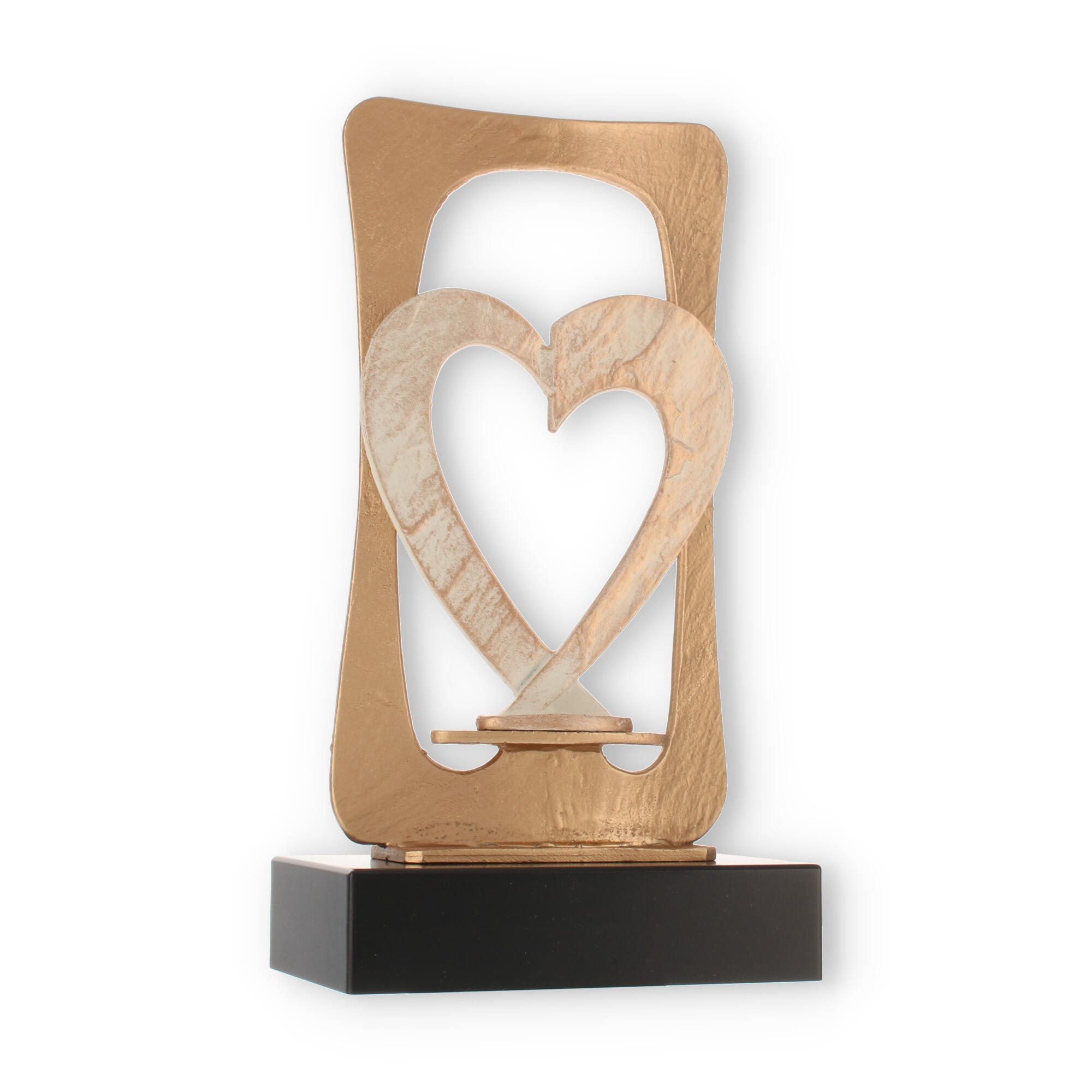 Pokal Zamakfigur Frame Herz Individuelle Gravur M glich