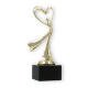 Pokal Kunststofffigur Modern Dance gold auf schwarzem Marmorsockel 19,5cm