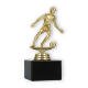 Pokal Kunststofffigur Fußball Herren gold auf schwarzem Marmorsockel 15,2cm
