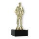 Pokal Kunststofffigur Judo Herren gold auf schwarzem Marmorsockel 16,0cm