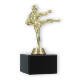 Pokal Kunststofffigur Karate Herren gold auf schwarzem Marmorsockel 14,4cm