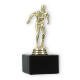Pokal Kunststofffigur Schwimmer gold auf schwarzem Marmorsockel 14,6cm