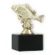 Trophy plastic figure perch gold on black marble base 11,8cm