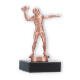 Trophy metal figure American Football bronze on black marble base 12,6cm