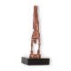Trophy metal figure gymnastics men bronze on black marble base 17,0cm