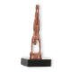 Pokal Metallfigur Turnen Damen bronze auf schwarzem Marmorsockel 16,5cm