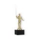 Trophy plastic figure Baitcaster gold on black marble base 27,0cm