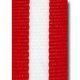Ribbon 22mm red-white-red