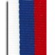 Strap 22mm white-blue-red