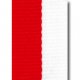 Ribbon 22mm red-white