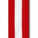 Ribbon 10mm red-white-red