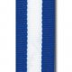 Ribbon 10mm blue-white-blue