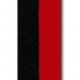 Ribbon 10mm black-red