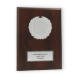 Wooden plaque Alessia silver 20.4x15.3cm