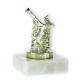 Trophée figurine plastique Streetdance doré sur socle en marbre blanc 10,0cm LE