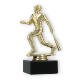 Pokal Kunststofffigur Baseballspieler gold auf schwarzem Marmorsockel 15,7cm