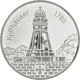 Alu emblem embossed silver 50mm - Kyffhäuser