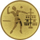 Alu emblem embossed gold 50mm - Kaatsen