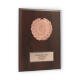 Wooden plaque Alessia bronze 20,4x15,3cm
