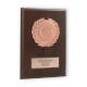 Wooden plaque Alessia bronze 17,8x12,7cm