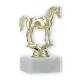 Trophy plastic figure Arab gold on white marble base 13,0cm