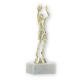Trophies Plastic figure basketball player gold on white marble base 19,3cm