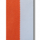 Ribbon 22mm orange-white