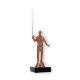 Trophy plastic figure Baitcaster bronze on black marble base 25,0cm
