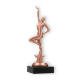 Pokal Kunststofffigur Jazz Dance bronze auf schwarzem Marmorsockel 19,7cm