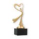 Trofeos Figura de plástico Danza Moderna dorado metálico sobre base de mármol negro 19,5cm