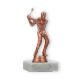 Pokal Kunststofffigur Golf Herren bronze auf weißem Marmorsockel 16,0cm