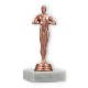 Victory Figure Victor bronze on white marble base 14,5cm
