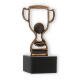 Trophy Contour figürü Siyah mermer kaide üzerinde eski altın Trophy 16,1cm