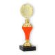 Coppa Karlie arancione neon di dimensioni 22,5 cm