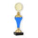 Trofeo Karlie azul neón tamaño 25,5cm