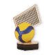 Pokal Volleyball aus Holz 22,0cm