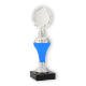 Coppa Vince blu neon misura 22,5 cm