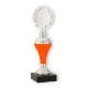Coppa Vince arancione neon di dimensioni 22,5cm