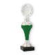 Coppa Vince verde di dimensioni 25,5 cm