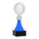 Coppa Lino blu neon di dimensioni 20,0cm
