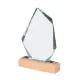 Trofeo de cristal Momo de tamaño 23,0cm