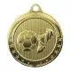 Fußballmedaille Lionel goldfarben
