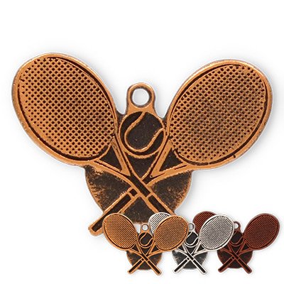Motif medals Tennis