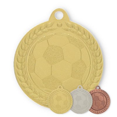 Soccer medals Bastian
