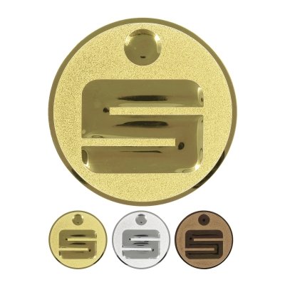 Emblema in alluminio goffrato - Sparkasse