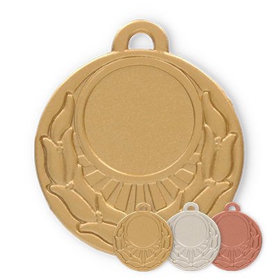 CUP WINNER METAL MEDALS 50mm PACK OF 10 RIBBONS INSERTS OWN LOGO & TEXT 