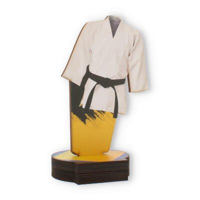 Pokal Judo aus Holz