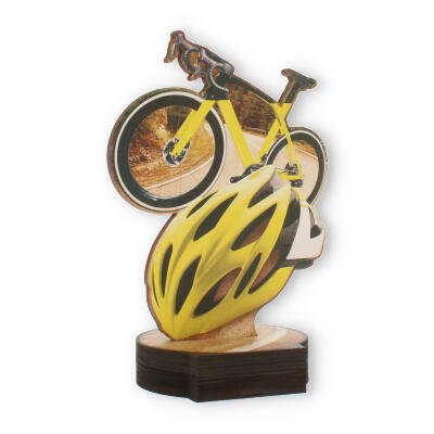 Trophy cycling wooden 